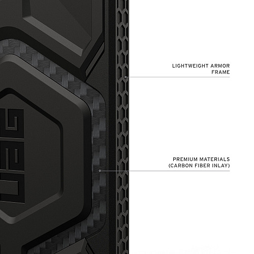 Чохол UAG для Samsung Galaxy S26, Monarch Pro with Magnet, Carbon Fiber