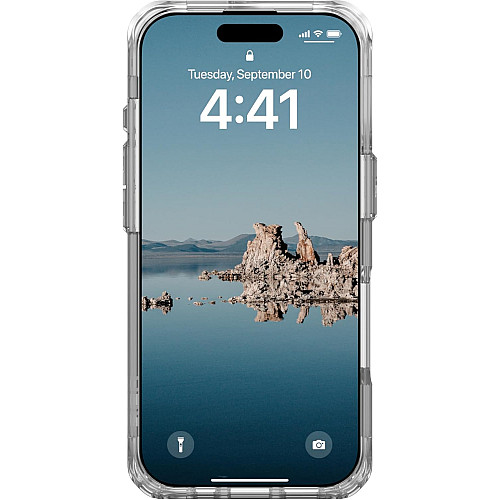 Чохол UAG для iPhone 16 Pro, Plyo Magsafe LE, Black/Clear Ombre
