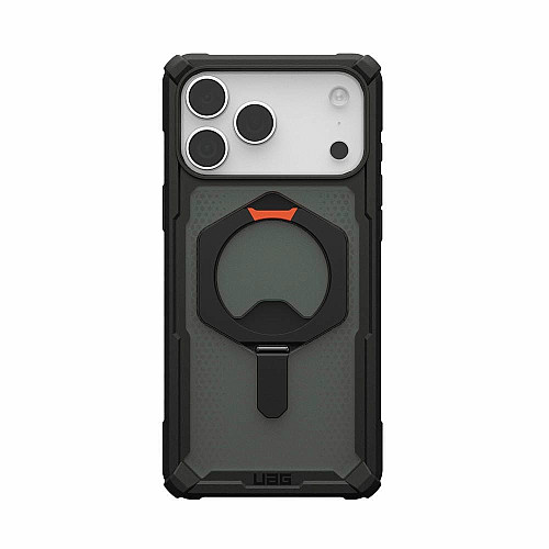 Чехол UAG для iPhone 17 Pro Max, Plasma XTE MagSafe, Black/Pop Orange