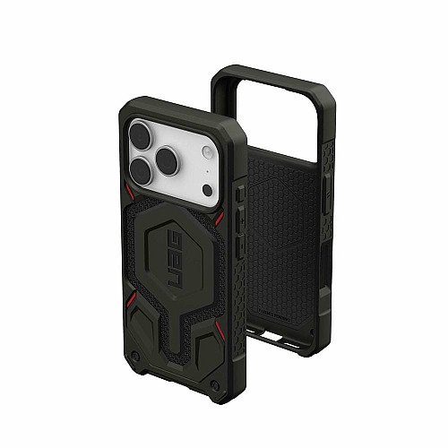Чохол UAG для iPhone 17 Pro, Monarch Pro MagSafe, Kevlar Black