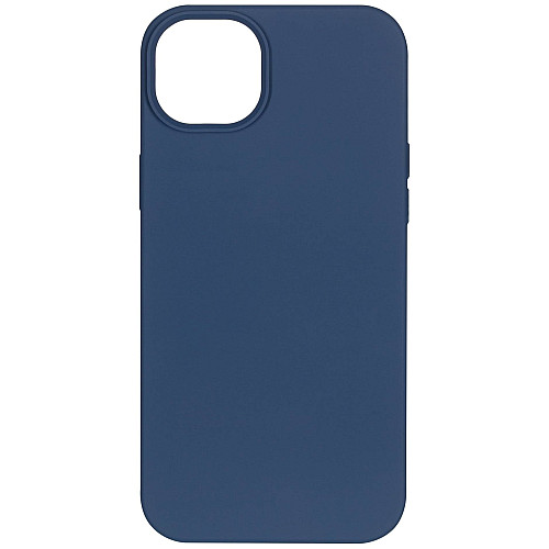 Чехол 2Е Basic для iPhone 14 Max, Liquid Silicone, синий светлый