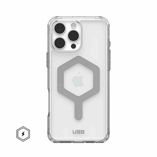 Чохол UAG для iPhone 16 Pro Max, Plyo Magsafe, Ice/Silver