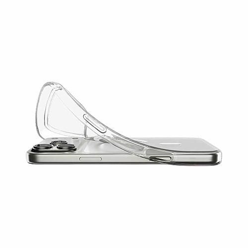 Чехол Spigen для iPhone 17 Pro, Liquid Crystal MagFit, Clear White