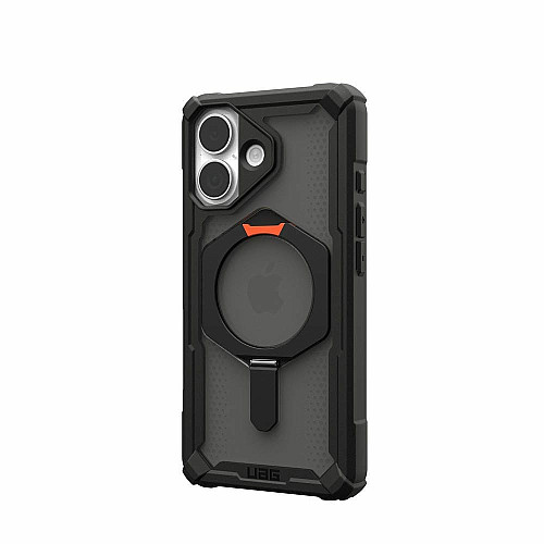 Чехол UAG для iPhone 17, Plasma XTE MagSafe, Black/Pop Orange