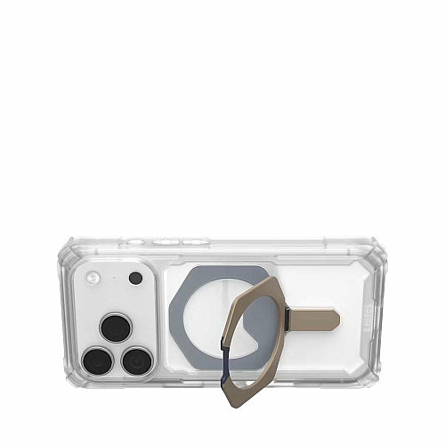 Чехол UAG для iPhone 17 Pro, Plasma XTE MagSafe, Clear/Titanium