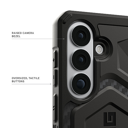 Чохол UAG для Samsung Galaxy S26, Monarch Pro with Magnet, Carbon Fiber