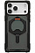 Чехол UAG для iPhone 17 Pro Max, Plasma XTE MagSafe, Black/Pop Orange