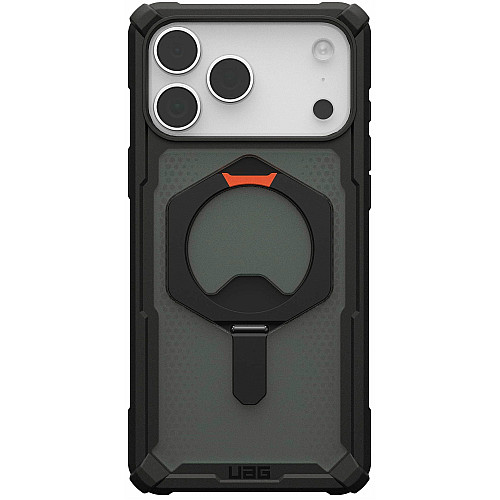 Чехол UAG для iPhone 17 Pro Max, Plasma XTE MagSafe, Black/Pop Orange
