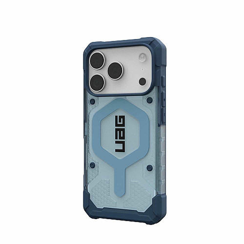 Чехол+ремень UAG для iPhone 17 Pro, Pathfinder Clear MagSafe Bundle, Blues Lanyard