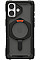 Чехол UAG для iPhone 17, Plasma XTE MagSafe, Black/Pop Orange