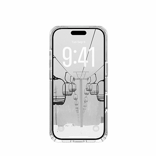 Чохол UAG для iPhone 17 Pro, Plyo MagSafe, Ice/White