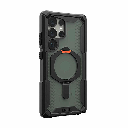 Чохол UAG для Samsung Galaxy S25 Ultra, Plasma XTE with Magnet, Black/Orange