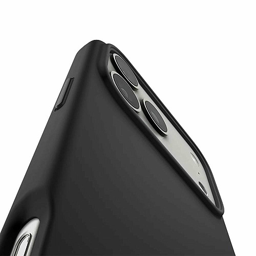 Чохол Spigen для iPhone 17 Pro, Silicone Fit MagFit, Black