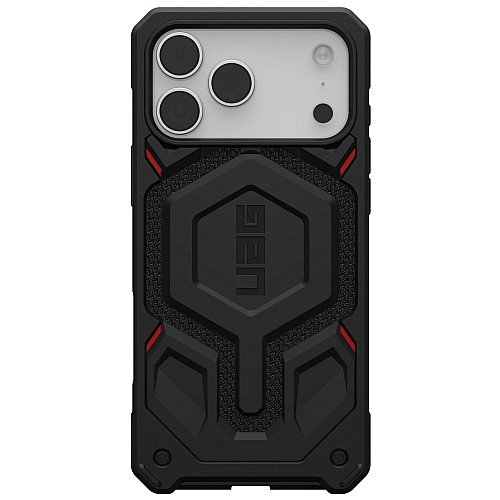 Чохол UAG для iPhone 17 Pro Max, Monarch Pro MagSafe, Kevlar Black
