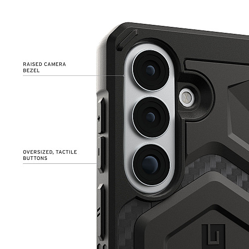 Чохол UAG для Samsung Galaxy S26+, Monarch Pro with Magnet, Carbon Fiber