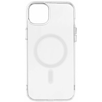 Чохол 2Е Basic для iPhone 15 Plus, Transparent MagSafe Cover, прозорий