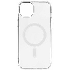Чохол 2Е Basic для iPhone 15 Plus, Transparent MagSafe Cover, прозорий