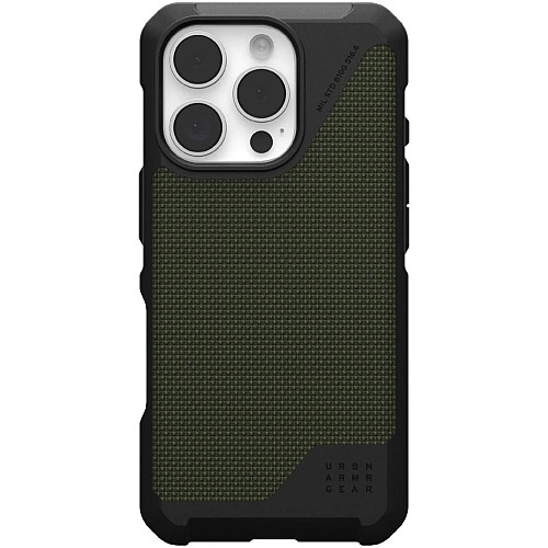 Чехол UAG для iPhone 16 Pro, Metropolis LT Magsafe, Kevlar Olive