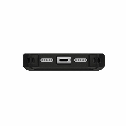 Чохол UAG для iPhone 17 Pro, Plasma XTE MagSafe, Black/Pop Orange