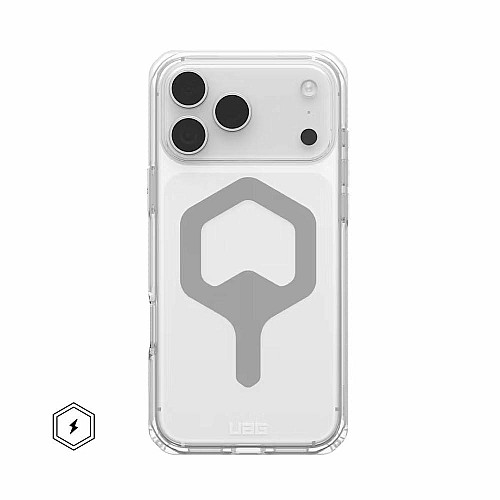 Чехол UAG для iPhone 17 Pro Max, Plyo MagSafe, Ice/Silver
