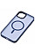 Чохол 2Е Basic для iPhone 15 Plus, Soft Touch MagSafe Cover, синій темний