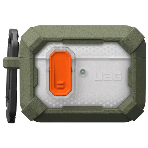 Чохол UAG для AirPods Pro (Gen 3, 2025), Plasma, Olive