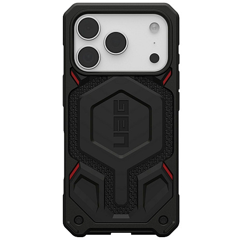 Чохол UAG для iPhone 17 Pro, Monarch Pro MagSafe, Kevlar Black
