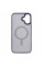 Чохол 2Е Basic для  iPhone 16 Plus, Soft Touch MagSafe Cover, синій світлий