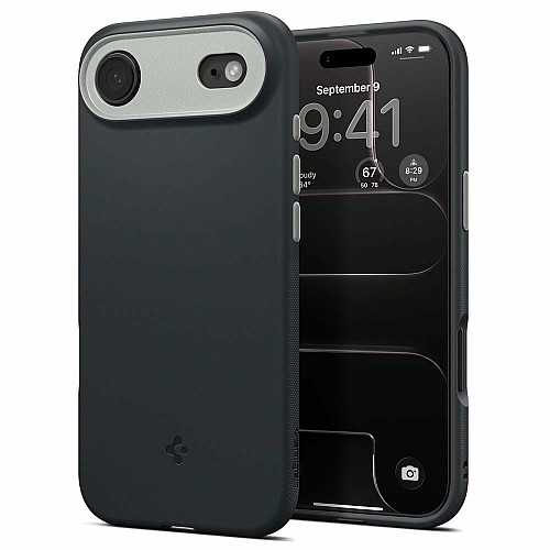 Чохол Spigen для iPhone 17 Air, Nano Pop MagFit, Black Sesame