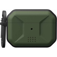 Чехол UAG для AirPods Pro (Gen 2, 2022), Civilian, Olive Drab