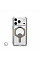 Чехол UAG для iPhone 17 Pro, Plasma XTE MagSafe, Clear/Titanium