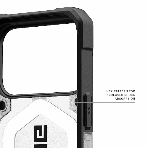 Чехол UAG для iPhone 17 Pro, Pathfinder Clear MagSafe, Ice/Silver