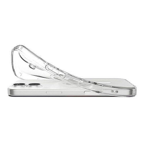 Чохол Spigen для iPhone 17, Liquid Crystal MagFit, Clear White