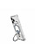 Чехол UAG для iPhone 17 Pro, Plasma XTE MagSafe, Clear/Titanium