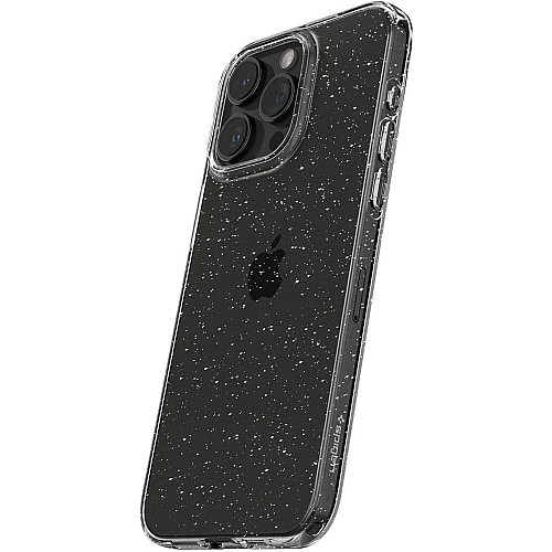 Чехол Spigen для iPhone 15 Pro, Liquid Crystal Glitter, Crystal Quartz