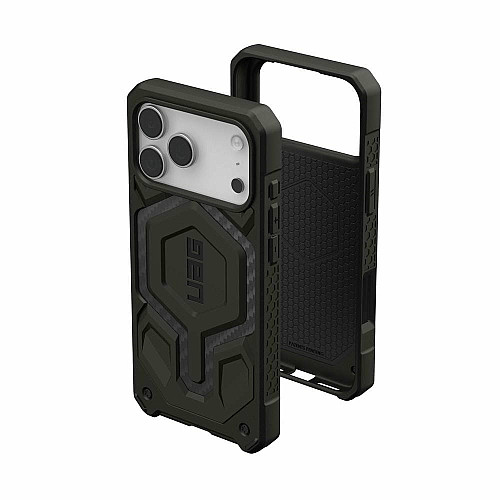 Чехол UAG для iPhone 17 Pro Max, Monarch Pro MagSafe, Carbon Fiber