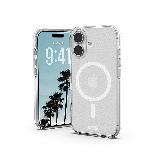 Чохол UAG для iPhone 17, Scout Clear MagSafe, Ice/White