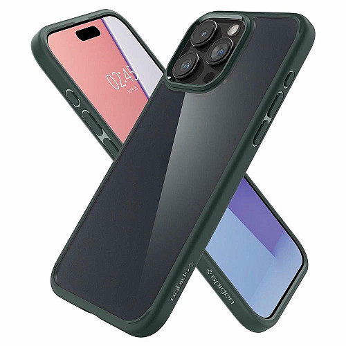 Чохол Spigen для iPhone 15 Pro Max, Ultra Hybrid, Frost Green