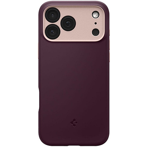 Чохол Spigen для iPhone 17 Pro Max, Nano Pop MagFit, Burgundy Bean