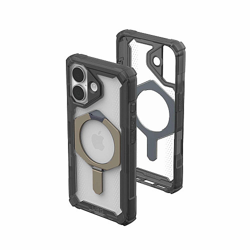 Чехол UAG для iPhone 17, Plasma XTE MagSafe, Ash/Titanium