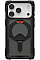 Чохол UAG для iPhone 17 Pro, Plasma XTE MagSafe, Black/Pop Orange