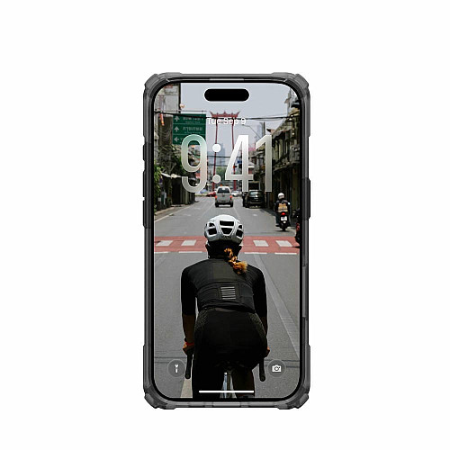 Чехол UAG для iPhone 17, Plasma XTE MagSafe, Ash/Titanium
