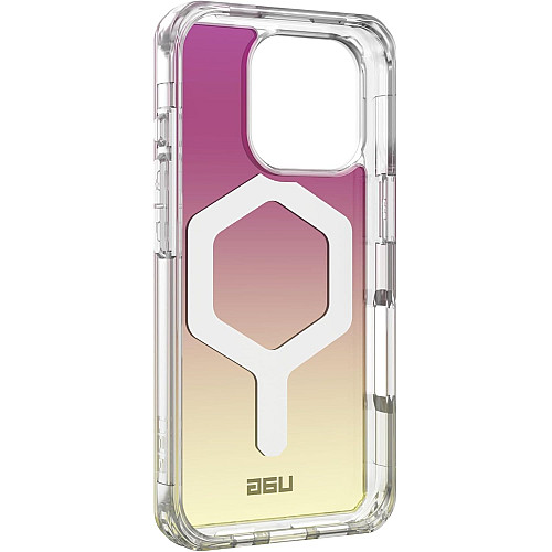 Чохол UAG для iPhone 16 Pro, Plyo Magsafe LE, Maroon/Yellow Ombre