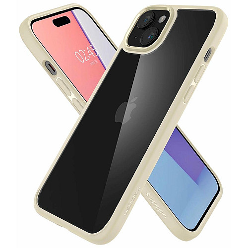 Чехол Spigen для iPhone 15, Ultra Hybrid, Mute Beige