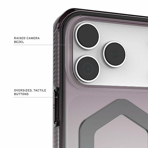 Чехол UAG для iPhone 17 Pro Max, Plyo MagSafe, Black/Clear Ombre