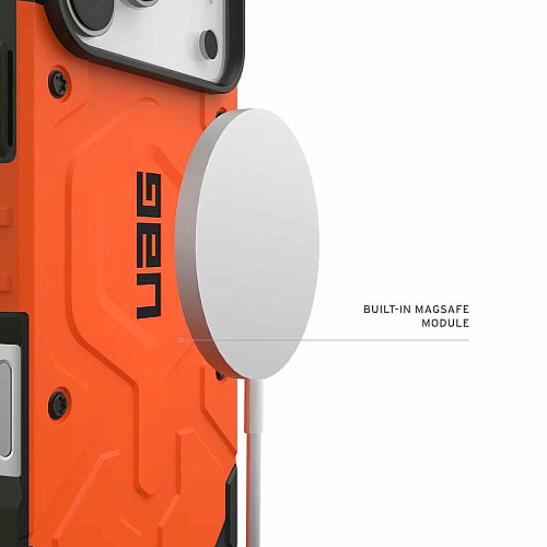 Чохол UAG для iPhone 17 Pro Max, Pathfinder MagSafe, Orange