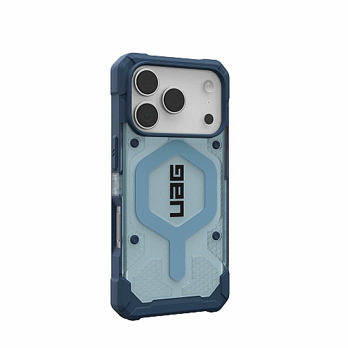 Чехол+ремень UAG для iPhone 17 Pro, Pathfinder Clear MagSafe Bundle, Blues Lanyard