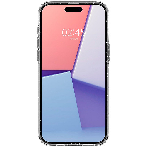Чехол Spigen для iPhone 15 Pro, Liquid Crystal Glitter, Crystal Quartz