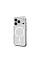 Чохол UAG для iPhone 17 Pro, Scout Clear MagSafe, Ice/White