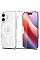 Чохол Spigen для iPhone 17, Liquid Crystal MagFit, Clear White